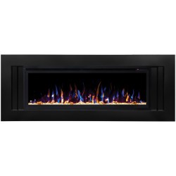 Электрокамин RealFlame Stockholm 50 BLM черный с очагом Saphir 50