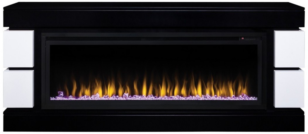 Электрокамин RealFlame Denver 50 BLM черный с очагом Saphir 50