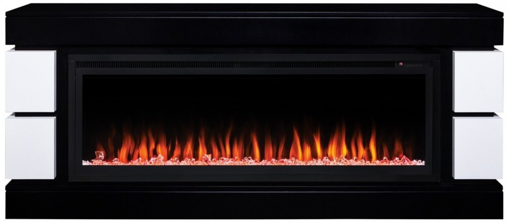 Электрокамин RealFlame Denver 50 BLM черный с очагом Saphir 50