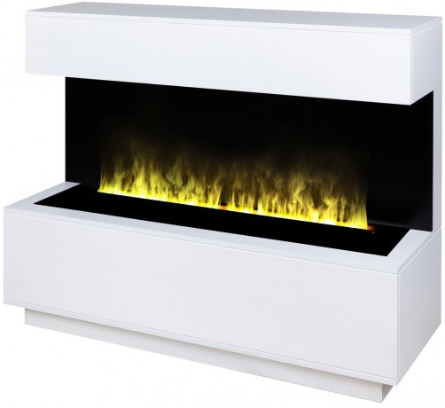 Электрокамин RealFlame Modern CST1000 WT белый с очагом 3D Cassette 1000 LED RGB