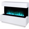 Электрокамин RealFlame Modern CST1000 WT белый с очагом 3D Cassette 1000 LED RGB