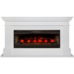 Электрокамин RealFlame Ontario 45 WT белый с очагом Jack-S 45