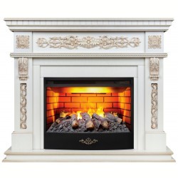 Электрокамин RealFlame Estella 25,5/26 WT с очагом 3D Firestar 25,5