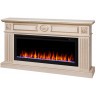 Электрокамин RealFlame Siena 42/BV WT белый дуб с золотой патиной с очагом Saphir 42