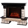 Электрокамин RealFlame Stone 26 AO античный дуб с очагом Epsilon 26 S IR