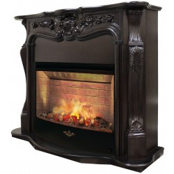 Электрокамин RealFlame Ellada 33 AO античный дуб с очагом 3D Firestar 33