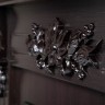 Электрокамин RealFlame Ottawa DN венге премиум с очагом Majestic Lux Brass