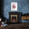 Электрокамин RealFlame Ottawa DN венге премиум с очагом Majestic Lux Brass
