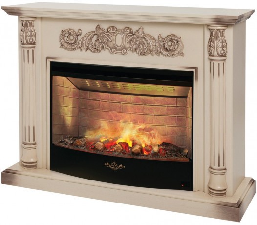 Электрокамин RealFlame Salford 33 WT с очагом 3D Firestar 33