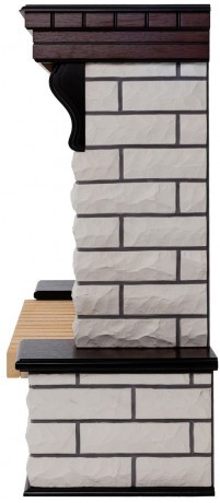 Электрокамин RealFlame Country 33/33W AO античный дуб с очагом 3D Firestar 33