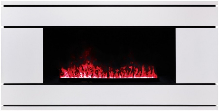 Электрокамин RealFlame Vega CST1000 WT с очагом 3D Cassette 1000 LED RGB