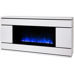 Электрокамин RealFlame Vega CST1000 WT с очагом 3D Cassette 1000 LED RGB