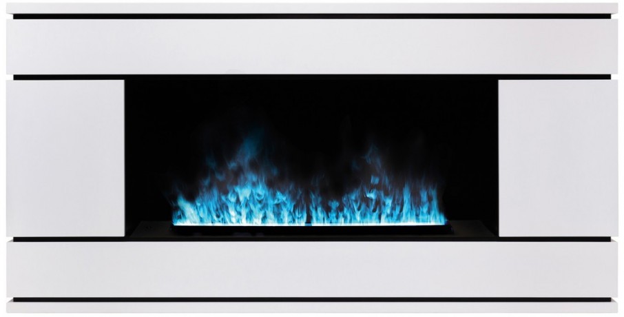 Электрокамин RealFlame Vega CST1000 WT с очагом 3D Cassette 1000 LED RGB