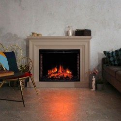 Электрокамин RealFlame Weston 33 BG кашемир с очагом Epsilon 33