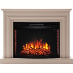 Электрокамин RealFlame Weston 33 BG кашемир с очагом Firespace 33 S IR
