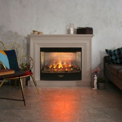Электрокамин RealFlame Weston 33 BG кашемир с очагом 3D Firestar 33
