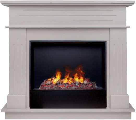 Электрокамин RealFlame Regent 26 BG айс кашемир с очагом 3D Cassette 630