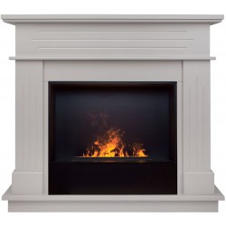 Электрокамин RealFlame Regent 26 BG айс кашемир с очагом 3D Cassette 630 Black Panel