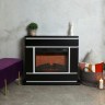 Электрокамин RealFlame Vega 24 BLM черный с очагом Irvine 24