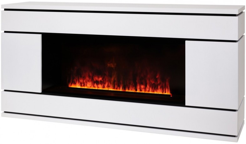 Электрокамин RealFlame Vega CST1000 WT с очагом 3D Cassette 1000 Black Panel