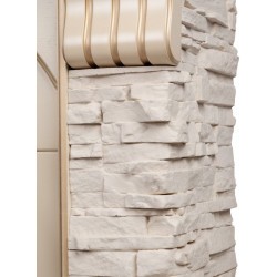Электрокамин RealFlame Athena WT белый дуб с золотой патиной с очагом 3D Oregan