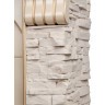 Электрокамин RealFlame Athena WT белый дуб с золотой патиной с очагом 3D Oregan