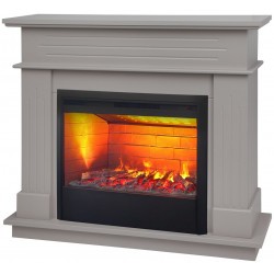 Электрокамин RealFlame Regent 26 BG кашемир с очагом 3D Helios 26