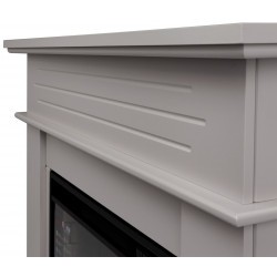 Электрокамин RealFlame Regent 26 BG кашемир с очагом 3D Helios 26