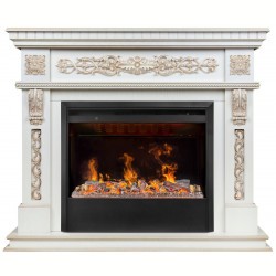 Электрокамин RealFlame Estella 25,5/26 WT с очагом 3D Helios 26 SBG