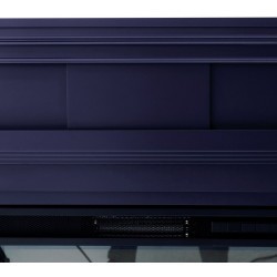 Электрокамин RealFlame Marco 25,5/26 NB индиго с очагом 3D Cassette 630 Black Panel