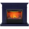 Электрокамин RealFlame Marco 25,5/26 NB индиго с очагом 3D Helios 26