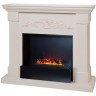 Электрокамин RealFlame Ofelia 26 BG орхидея с очагом 3D Cassette 630 BLACK PANEL