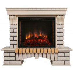Электрокамин RealFlame Country 26 WT с очагом Epsilon 26 S IR