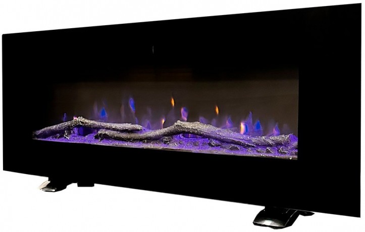 Электрокамин RealFlame Gamma с обогревом, настенная и напольная установка