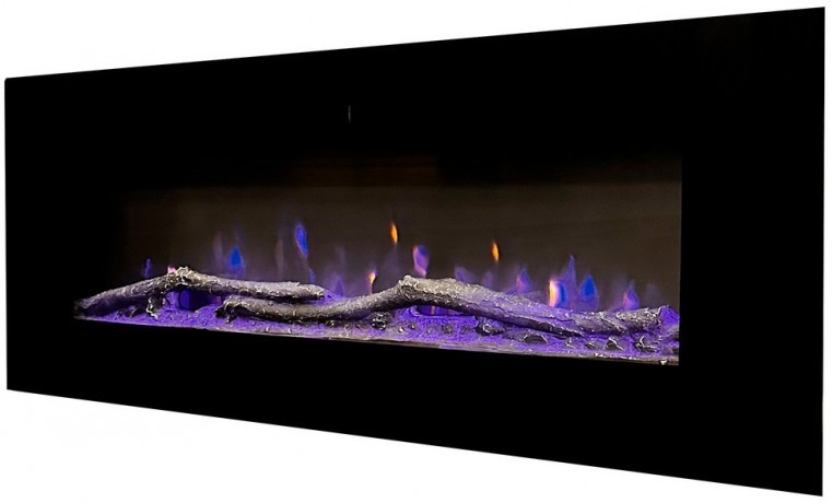 Электрокамин RealFlame Gamma с обогревом, настенная и напольная установка