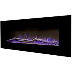 Электрокамин RealFlame Gamma с обогревом, настенная и напольная установка