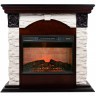 Электрокамин RealFlame Dublin Lux AO античный дуб с очагом Irvine 24