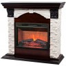 Электрокамин RealFlame Dublin Lux AO античный дуб с очагом Irvine 24