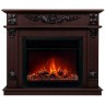 Электрокамин RealFlame Philadelphia 25,5/26 DN орех с очагом Moonblaze Black