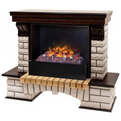 Электрокамин RealFlame Country 26 AO античный дуб с очагом 3D Cassette 630