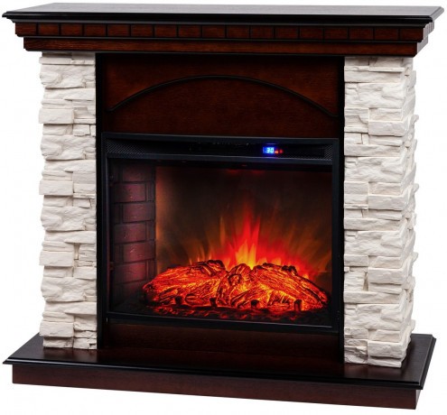 Электрокамин RealFlame Elford AO античный дуб с очагом Evrika 25,5 LED