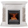 Электрокамин RealFlame Athena GR WT белый с очагом 3D Oregan