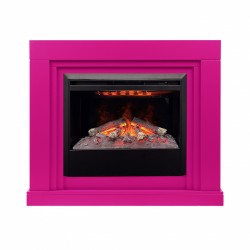 Электрокамин RealFlame Stanley 26 BARBIE PINK с очагом Helios 26 SBG