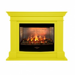 Электрокамин RealFlame Ontario 26/33 желтый c очагом Firestar 33