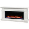 Электрокамин RealFlame Islandia 42/BV WT белый с очагом Saphir 42