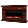 Электрокамин RealFlame Corsica 42/BV NT орех с очагом Saphir 42